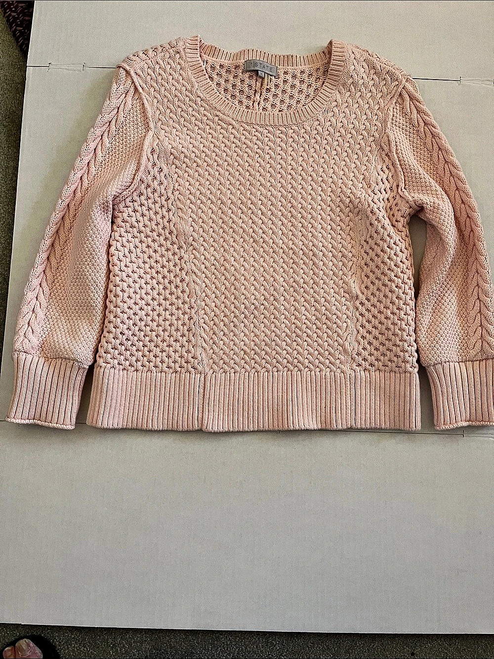 By Together Pink Crew Neck Sweater
